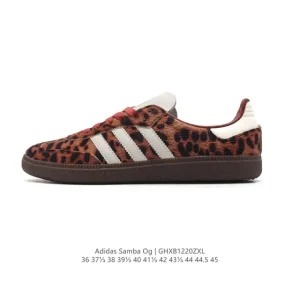 Adidas Samba Og Shoes Classic Sneakers Leopard T-Toe