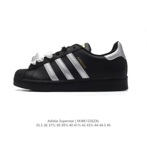Adidas Superstar 82 Classic Shell Toe Leather Sneakers for Men and Women