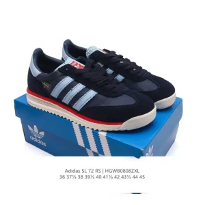 Adidas SL 72 Shoes Classic Retro Low-Top Sneakers for Men and Women