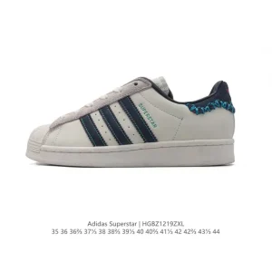 Adidas Superstar Classic Shell Toe Leather Sneakers for Men and Women