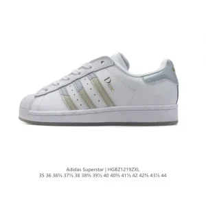 Adidas Superstar '82 Classic Shell Toe Leather Sneakers