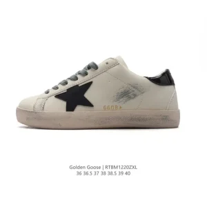 Golden Goose Sstar Vintage Leather Dirty Sneakers