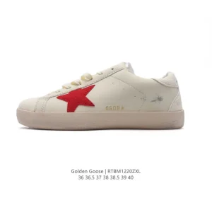 Golden Goose Sstar Vintage Dirty Leather Sneakers