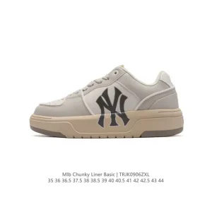 MLB Chunky Liner Basic Retro Street Sneakers for Men and Women