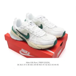 Nike V2K Run Retro Running Shoes - Vintage Style with Modern Comfort