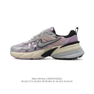 Nike V2K Run Retro Running Shoes with Cushioned Sole