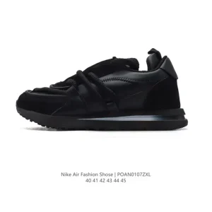 Nike Men's Retro Chunky Sole Leather Sneakers for Summer Casual Wear