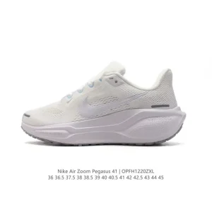 Nike Pegasus 41 Running Shoes with Dual Air Zoom and ReactX Foam