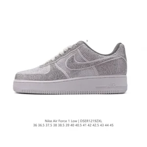 Nike Air Force 1 '07 Low Crystal Low Top Casual Sneakers