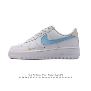 Nike Air Force 1 '07 Low DV3808 White Leather Low-Top Sneakers
