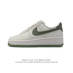 Nike Air Force 1 '07 Low White Leather Sneakers DV3808