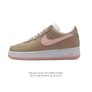 Nike Air Force 1 '07 Low White Leather Sneakers