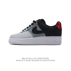 Nike Air Force 1 Low White Leather Casual Sneakers for Men and Women