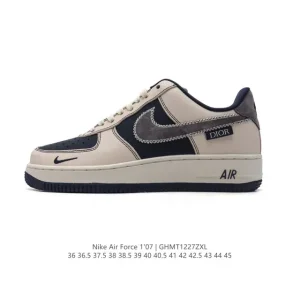 Nike Air Force 1 Low White Leather Sneakers for Men and Women
