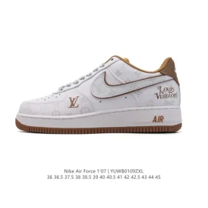 Nike Air Force 1 '07 Low Louis Vuitton Collaboration White Sneaker