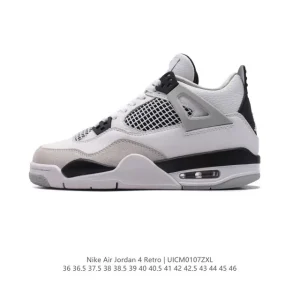 Jordan Air 4 Retro OG DH6927-111 White Red Basketball Shoes