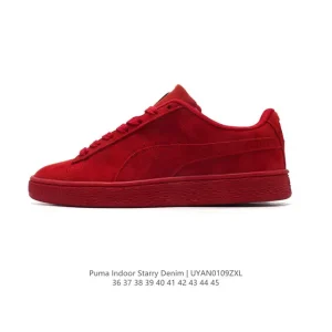 Puma Indoor Starry Denim Unisex Classic Low-Top Sneakers