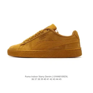Puma Indoor Starry Denim Low-Top Skate Shoes for Men and Women