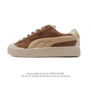 Puma Suede XL Crush Unisex Sneakers Black Gray