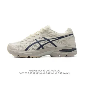 Asics Gel-Flux 4 Men's Women's Running Shoes Cushion Breathable Lightweight