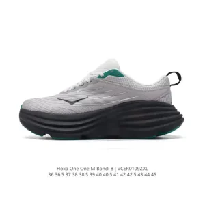 HOKA Bondi 8 Men's and Women's Lightweight Cushioned Road Running Shoe