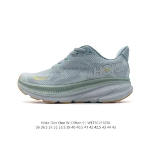 HOKA Clifton 9 Men's and Women's Lightweight Cushioned Running Shoes