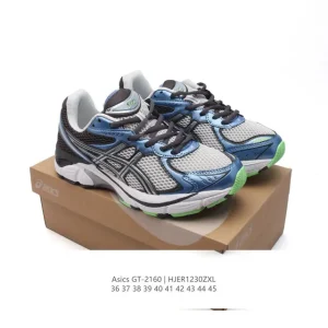 ASICS GT-2 GEL Retro Y2K Vintage Running Shoes Yellow Black Silver