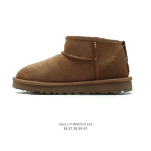 UGG Classic Short Waterproof Shearling Boots with Treadlite Sole