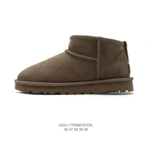 UGG Classic Short Waterproof Winter Boots with Wool Lining