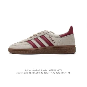 Adidas Handball Spezial Low-Top Leather Sneakers Vintage Style