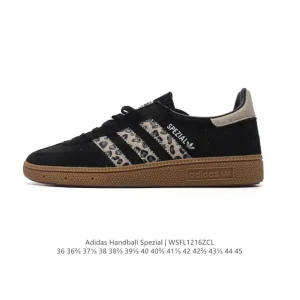 Adidas Handball Spezial Low-Top Leather Sneakers Vintage Style