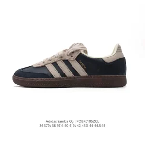 Adidas Originals Samba OG Shoes Classic Leather Sneakers T-toe Design