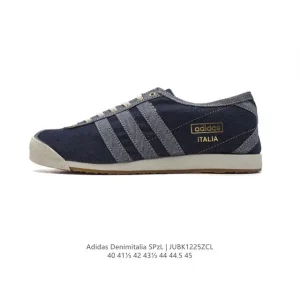 Adidas Denim Italia Spzl Sneakers with Recycled EVA Midsole