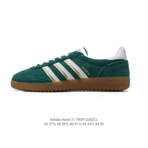 Adidas Originals Hand 2 Vintage Handball Sneakers for Men and Women