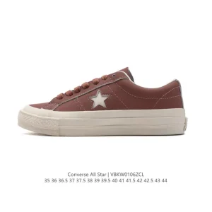 Converse All Star Low Leather Unisex Sneakers Vintage Style