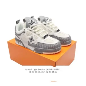 Louis Vuitton Trainer Low Sneaker Fashion Thick Sole Shoes