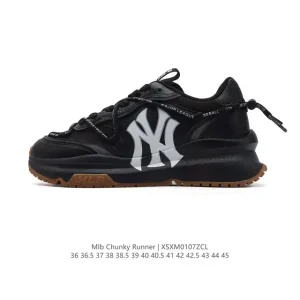 MLB Chunky Runner Liner Low-Top Chunky Sole Sneakers for Men and Women