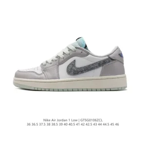 Jordan Air AJ1 Low Retro Classic Leather Casual Sneakers HF3144