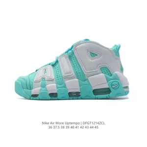 Nike Air More Uptempo '96 Men's Women's Basketball Shoes with Visible Air Cushion
