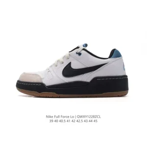 Nike Full Force Low Retro Leather Basketball Sneakers for Men