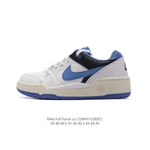 Nike Full Force Low Retro Leather Basketball Sneakers for Men