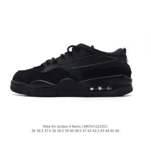 Nike Air Jordan 4 Retro OG Low Mens Womens Basketball Shoes Fq7939-006