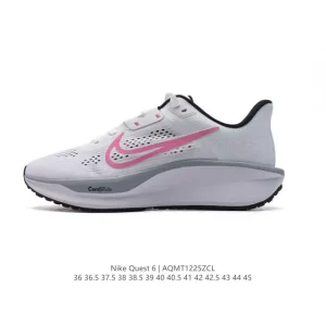 Nike Quest 6 Men's and Women's Lightweight Breathable Running Shoes