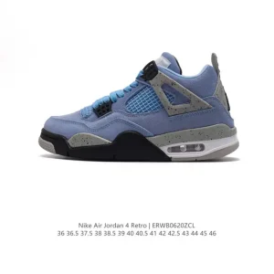 Jordan Air Retro 4 OG Men's Basketball Shoes Vintage Style