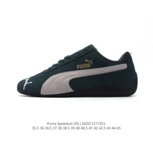 Puma Speedcat Og Low Top Racing Sneakers Vintage Suede Thin Sole