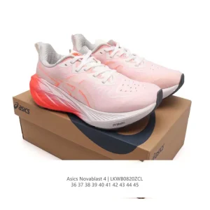 ASICS Novablast 4 Men's and Women's Running Shoes with FF Blast Plus Eco Cushioning