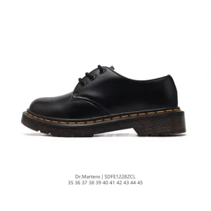 Dr Martens Unisex Classic Leather Platform Ankle Boots for Men and Women
