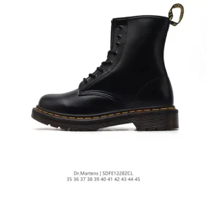 Dr Martens Classic Leather Platform Boots for Men and Women