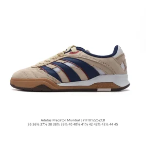 Adidas Predator Mundial Shoes Classic Leather Soccer-Inspired Lifestyle Sneakers