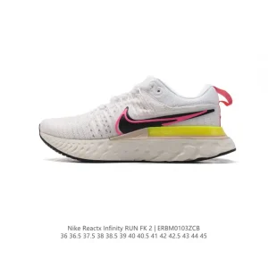 Nike React Infinity Run Flyknit 2 Men's Women's Cushion Running Shoes